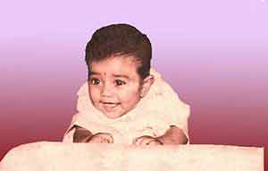Nithi our Master in his childhood